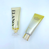 100g PE limpiador Facial crema de manos plástico suave tubo exprimidor tapa de tornillo protector solar ABS tapa de cristal tubo de lavado de cara cosméticos