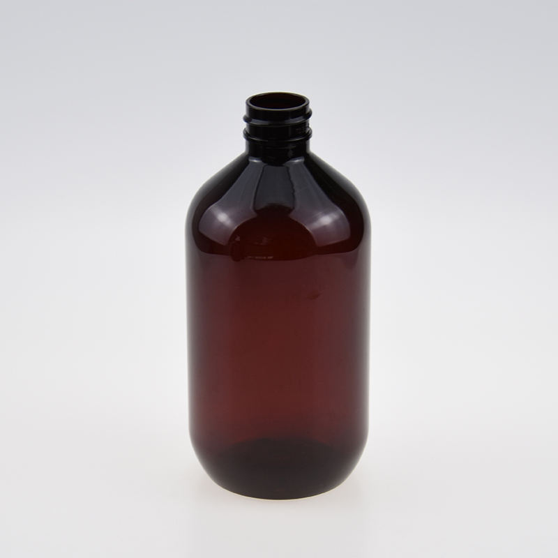 Juego de champú y acondicionador transparente ámbar vacío, 300ml, 500ml, embalaje, botella de PET de plástico para lavado a mano con bomba, reciclado