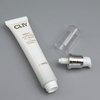 Tubo de embalaje de crema esencial de PE suave personalizado, cabezal de bomba sin aire para protector solar, crema facial y para ojos, base líquida BB CC