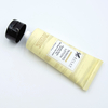 Tubo de lavado de cara cosmético suave OEM con superficie de estampado en caliente de tubo cosmético de plástico con tapa abatible