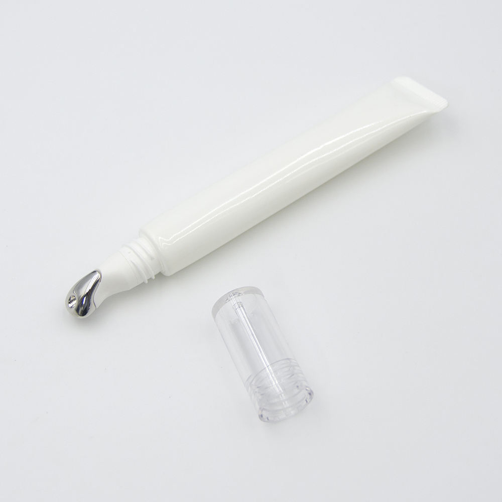 Tubo de embalaje OEM 10ml 15ml 20ml con cabezal aplicador vibratorio para crema de ojos, lápiz labial, protector solar y limpiador