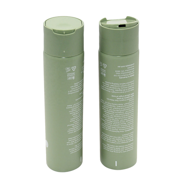 Tubos de embalaje de cosméticos para loción corporal, champú, Gel de ducha, plástico, 120ml, 200ml, 250ml, disco de prensa, tapa superior, etiquetado en forma de compresión