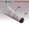 Tubo de base vacío con tapa abatible de 40mm de diámetro personalizado, 60 ~ 150ml para rímel y loción corporal, crema de limpieza facial, uso cosmético