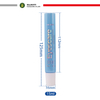 Aplicador de bola de rodillo personalizado, crema para ojos, tubo cosmético de PP, láser, logotipo plateado, Bola de masaje, tubo exprimido suave