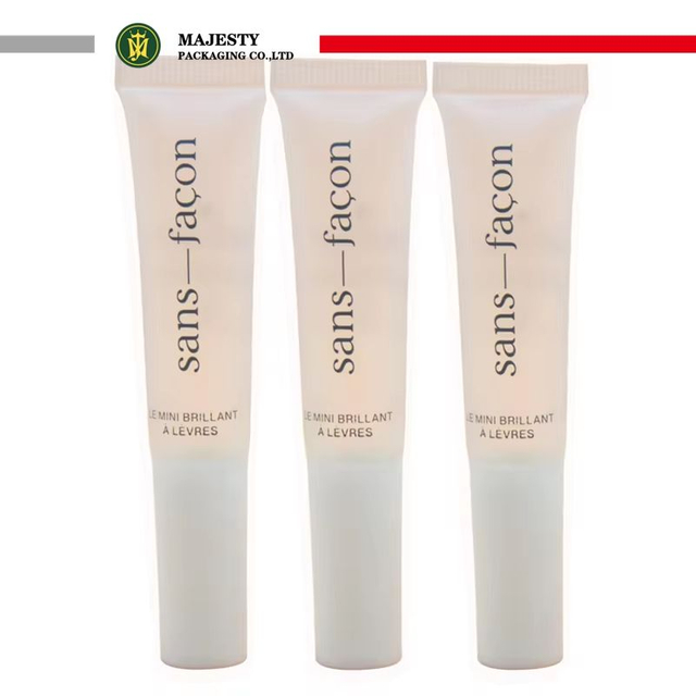 Tubos de plástico con cabeza de silicona personalizados, 8 ~ 15ml, 16mm, multifunción, 5 cabezales, Gel para uñas, crema para ojos, lápiz labial, cosméticos, uñas de Gel vacías