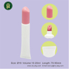 Tubo de lápiz labial de plástico suave único con tapa única Capacidades de 10 ml 15 ml 30 ml para bálsamo labial Embalaje de brillo labial