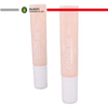 Aplicador de bomba de tubo exprimidor de plástico suave de PE de 8 ~ 15ml para base de maquillaje crema de protección solar loción BB crema uso cosmético