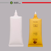 Limpiador hidratante de poros, limpiador Facial, lavado de cara, tubo de protección solar, tubo de plástico, cubierta acrílica de 65ml, tapa con borde, embalaje para cuidado de la piel