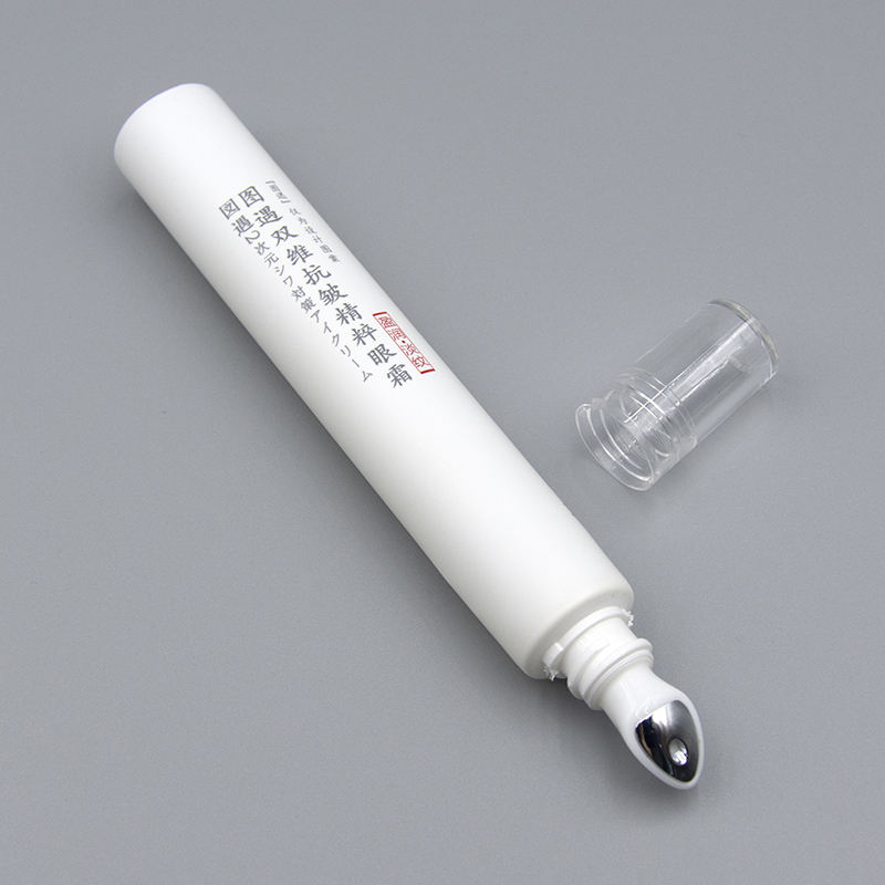 Embalaje de tubo de PE suave blanco personalizado para cosméticos, brillo de labios, lápiz labial, protector solar, limpiador, champú, mascarillas