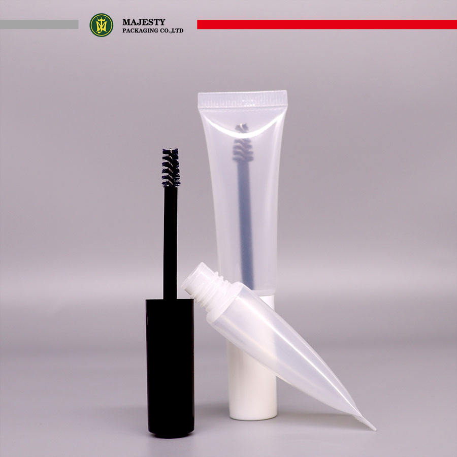 Tubo de plástico, embalaje de maquillaje cosmético, tubo de rímel, diseño totalmente personalizable y logotipo, embalaje de plástico, pequeño volumen, 10-30ml