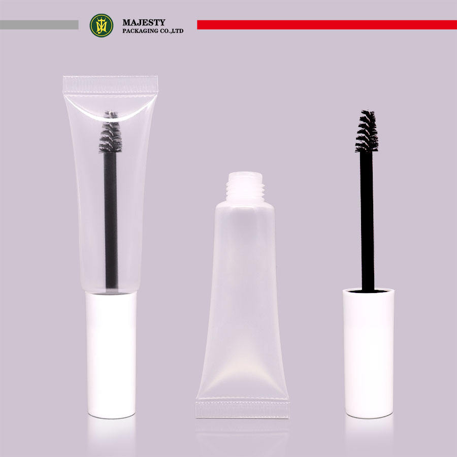 Tubo de plástico, embalaje de maquillaje cosmético, tubo de rímel, diseño totalmente personalizable y logotipo, embalaje de plástico, pequeño volumen, 10-30ml