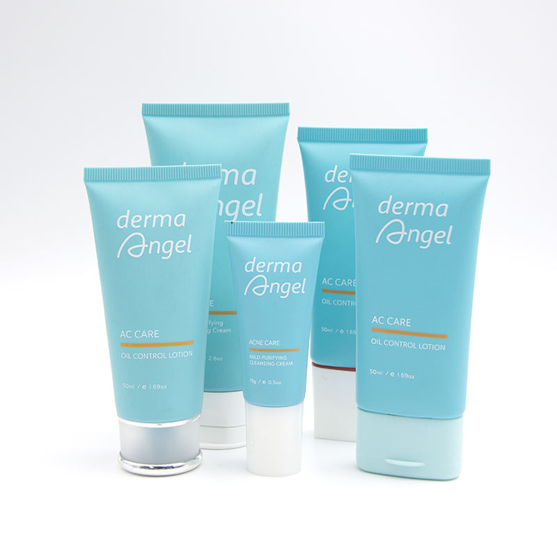 Tubo cosmético de PE suave para apretar, tubo de plástico con tapa abatible para lavado de cara, loción corporal, crema de manos, crema protectora solar