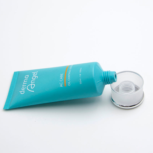 Tubo cosmético de PE suave para apretar, tubo de plástico con tapa abatible para lavado de cara, loción corporal, crema de manos, crema protectora solar