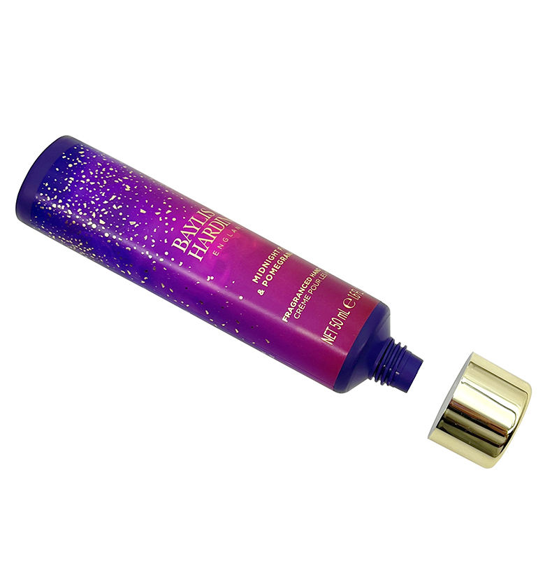 Tubos de crema de manos vacíos suaves personalizados, 60ml-120ml, respetuosos con el medio ambiente, tapón de rosca de embalaje de 30mm de diámetro, logotipo de impresión personalizado