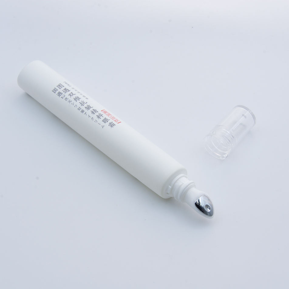 Tubo PBL vacío personalizado para el cuidado de los ojos con aplicador de masaje de Gel crema lápiz labial tipo cosmético etiquetado de materiales manipulación de superficies