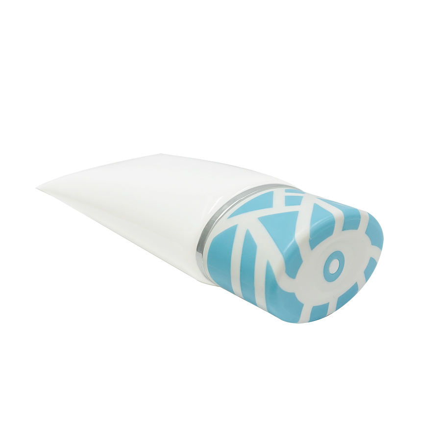 Envases de tubos personalizados, envases cosméticos biodegradables de caña de azúcar, crema de manos de plástico, limpiador facial, tubos exprimidores con tapa giratoria