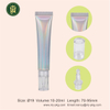 Tubo láser de plástico suave para apretar, 20ml, 20G, con punta para boquilla, embalaje, Gel reparador, cosméticos para crema de ojos con protección solar