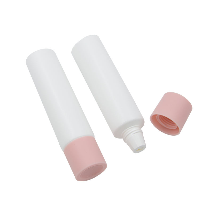 Tubo cosmético de doble cámara, recipiente vacío para crema y loción para el cuidado de la piel, 60/65 Ml, con tapa de rosca para máscara, protector solar, capacidad de 100 Ml