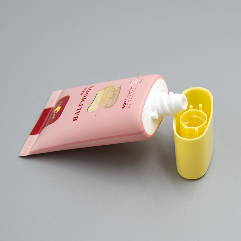 Logotipo personalizado Mini Squeeze Cosmetic Tubo de plástico vacío 30 ml de capacidad Cuidado de la piel facial Crema para base de manos Crema solar