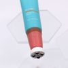 Tubos exprimidores de plástico PE OEM de 10ml-25ml, embalaje de brillo de labios con 4 bolas de rodillo con cabezal de encendido/apagado para masaje en crema de suero para ojos