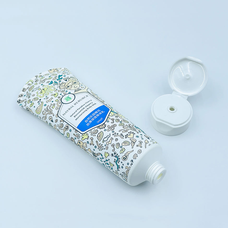 Tubos de plástico vacíos para crema para el cuidado de la piel y protector solar de fábrica OEM, para loción, champú, crema para ojos, embalaje, serigrafía, tubo cosmético