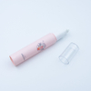 Tubos vacíos de lujo para crema de ojos BB, de plástico, 15ml, 30ml, 50ml, con bomba sin aire, tacto suave, mate, rosa, protección solar, champú, cosméticos