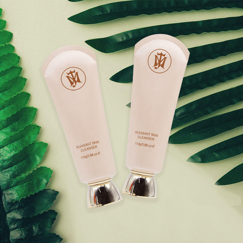 Loción en crema para el cuidado de la piel personalizada, tubo de plástico suave para apretar, limpiador Facial, tubos de embalaje de cosméticos de plástico vacíos al por mayor