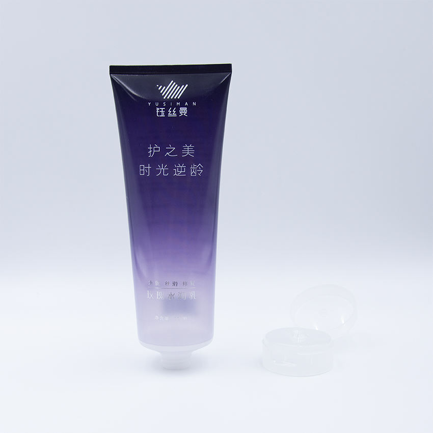 Tubo de embalaje de plástico de lujo personalizado para loción corporal, acondicionador de cabello, Gel de ducha, crema de baño para cosméticos faciales y mascarillas
