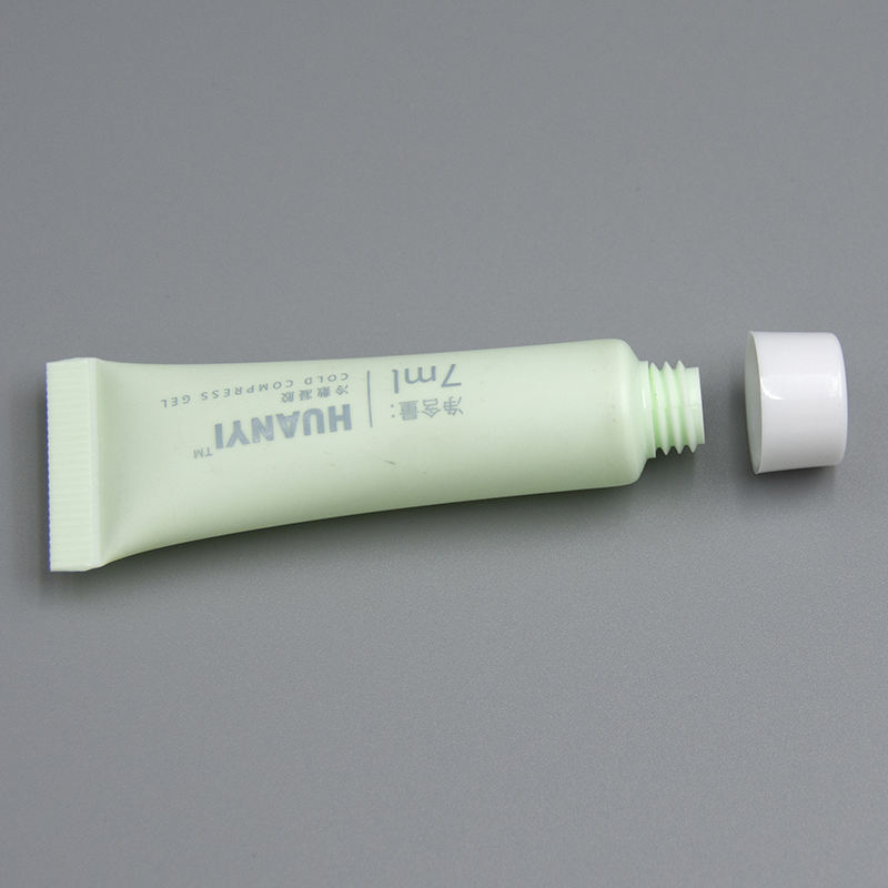 Muestras vacías cosméticas de plástico del tubo del apretón del logotipo personalizado para la máscara limpiadora del gel de la crema facial de la base de la protección solar
