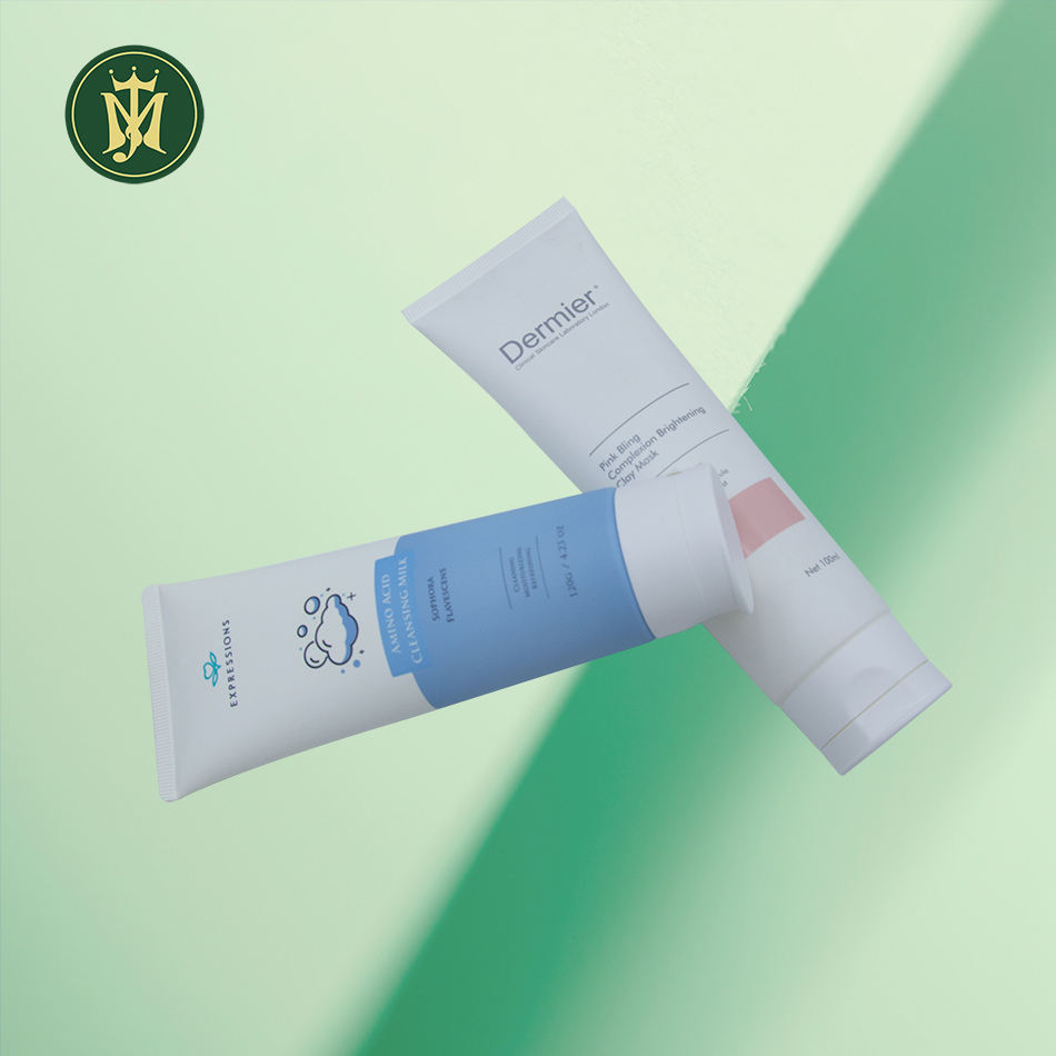Tubo de plástico vacío exprimible de 80ml/100ml/150ml de fábrica OEM con tapa abatible para limpiador facial, protector solar, embalaje de crema para ojos