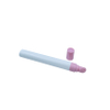 Envases de brillo de labios vacíos personalizados, tubos de plástico para labios de 15ml, 20ml y 30ml con punta de silicona para envases cosméticos de bálsamo labial