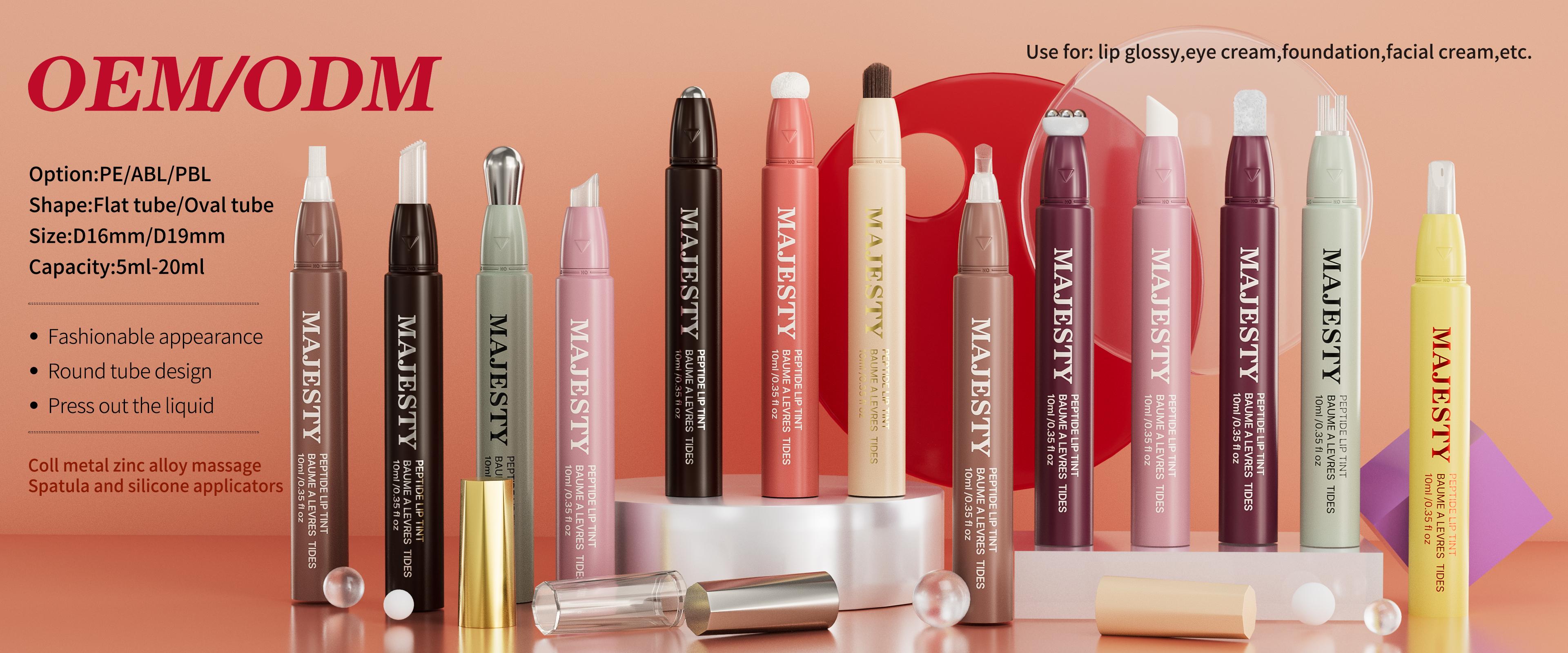 tubos exprimidores de b&aacute;lsamo labial