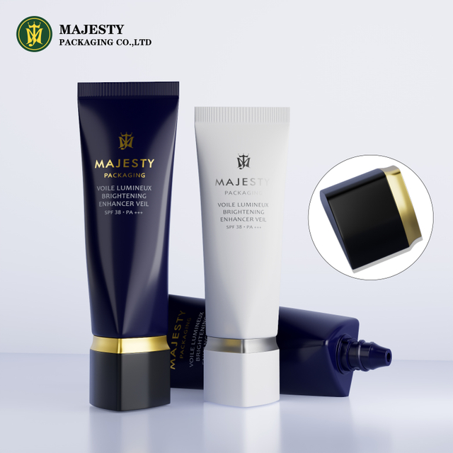 60 ml personalizado 80ml 100ml 120 ml de plástico vacío PE Squeeze tubo de envasado de cuidado de la piel Cosmética