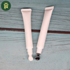 Tubo de plástico cosmético, aplicador de cerámica o aleación de Zinc, tubo de compresión suave para crema de ojos, tubo de embalaje para el cuidado de la piel