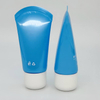 Lavadora plástica de la cara del cuidado de piel del tubo vacío 50-70ml del apretón personalizado con el tubo de los PP del tapón de tuerca