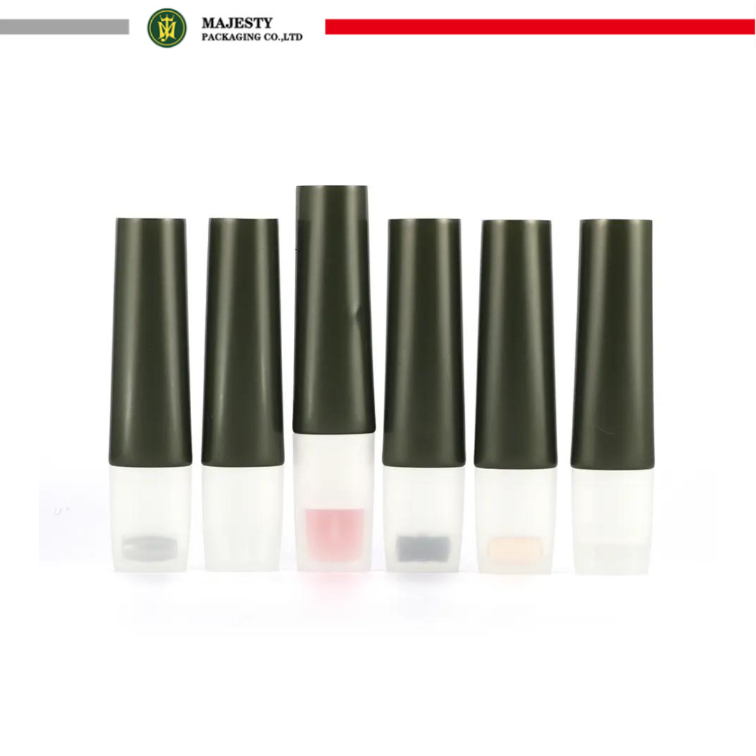 Tubo cosmético de plástico multiusos para crema facial, loción corporal, mascarilla, suero, embalaje de tubo cosmético, tubo ovalado de plástico ODM/OEM