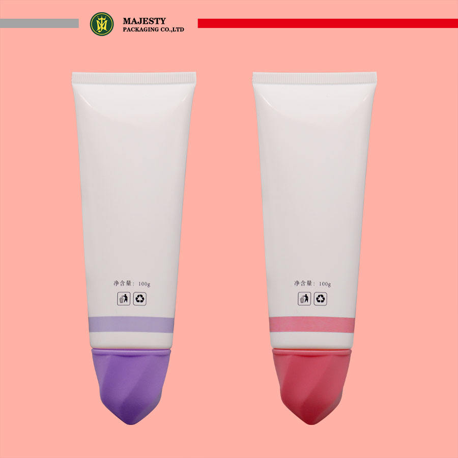 Tubo de plástico, tapa de flor de 60-150ml para crema de manos, crema facial y loción, embalaje de tubo de plástico vacío, embalaje cosmético