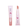 Pequeño tubo de labios de plástico para cosméticos, 10ml, 20ml, aplicador de lápiz labial y brillo de labios, tubo de maquillaje con cepillo
