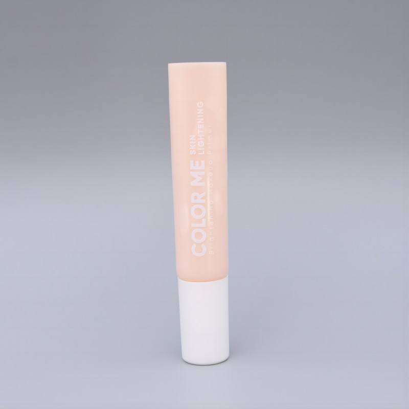 Aplicador de bomba de tubo exprimidor de plástico suave de PE de 8 ~ 15ml para base de maquillaje crema de protección solar loción BB crema uso cosmético
