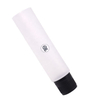 Envase de tubo cosmético de plástico con interruptor, aplicador de esponja, limpiador facial, tubo de plástico para el cuidado facial, tubo de 70ml, 100ml y 150ml
