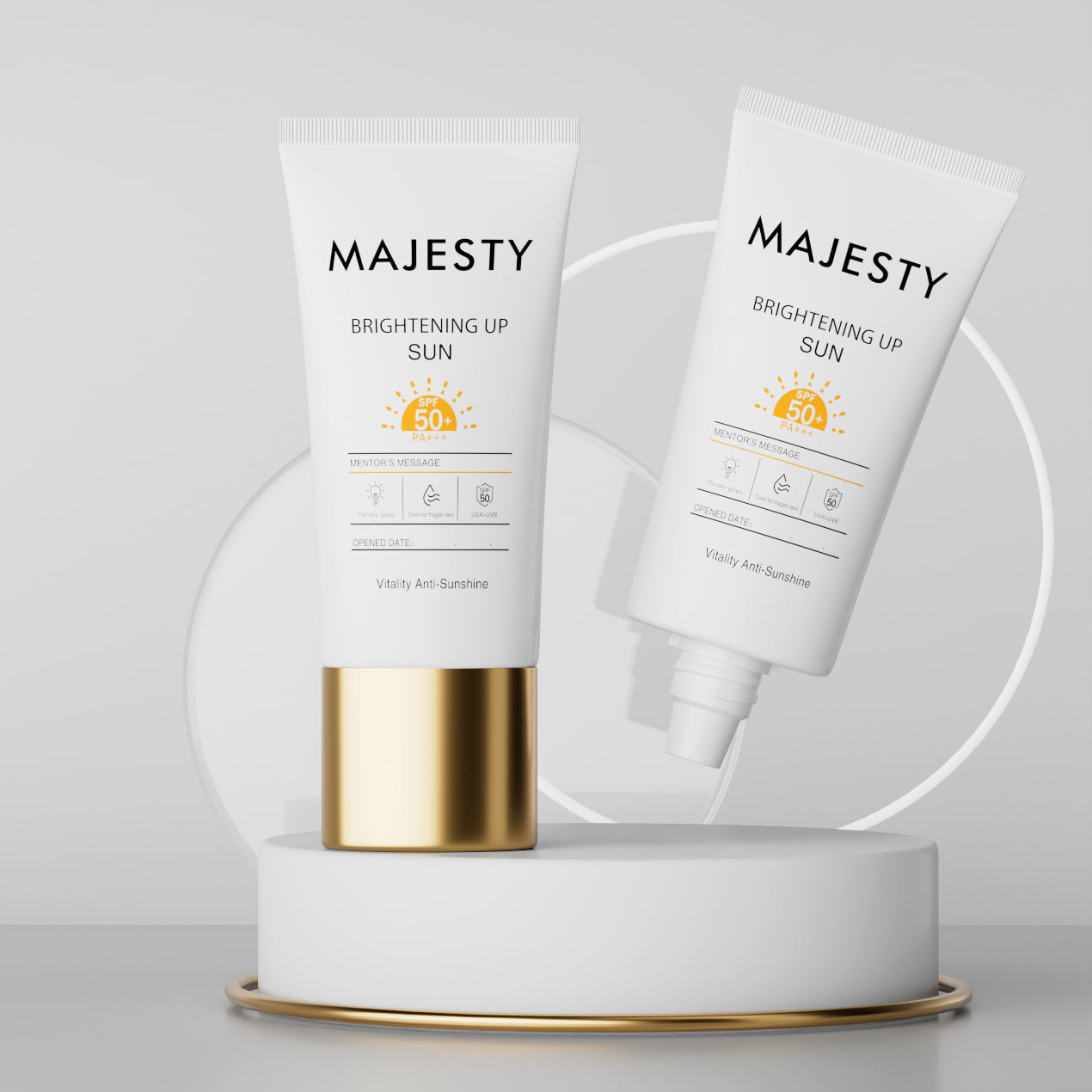 Tubo de embalaje cosmético de plástico blando para base, protector solar, crema BB y CC, crema de manos con tapa superior de rosca de 30ml de capacidad
