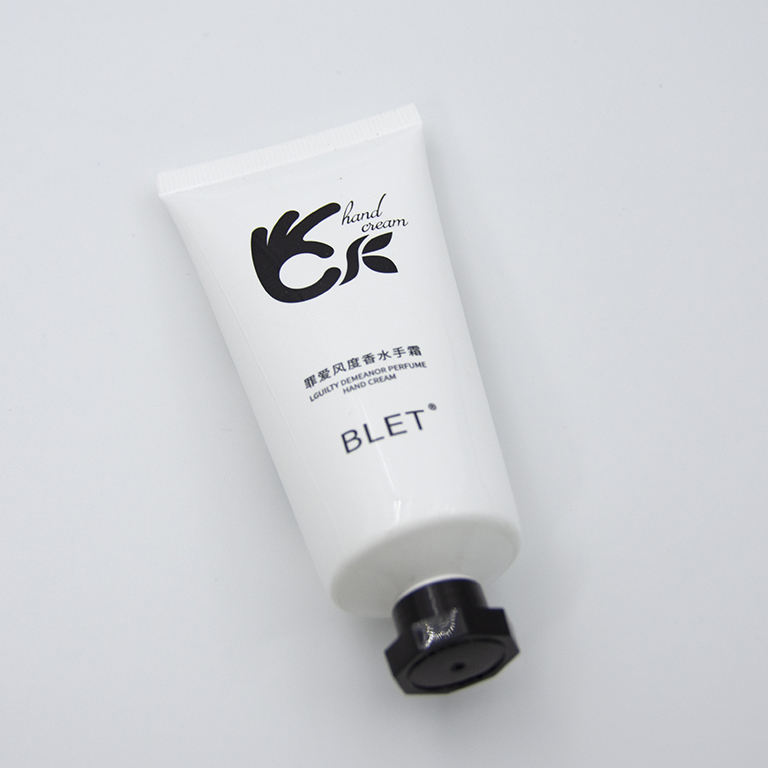 Tubo de plástico blando de aluminio OEM de 100ml para crema de manos, tubo cosmético de embalaje exprimible para protector solar y crema para ojos