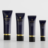 Tubo de crema para ojos vacío de plástico suave de lujo OEM, 30ml-60ml, líquido de base y tubo cosmético de embalaje de protector solar