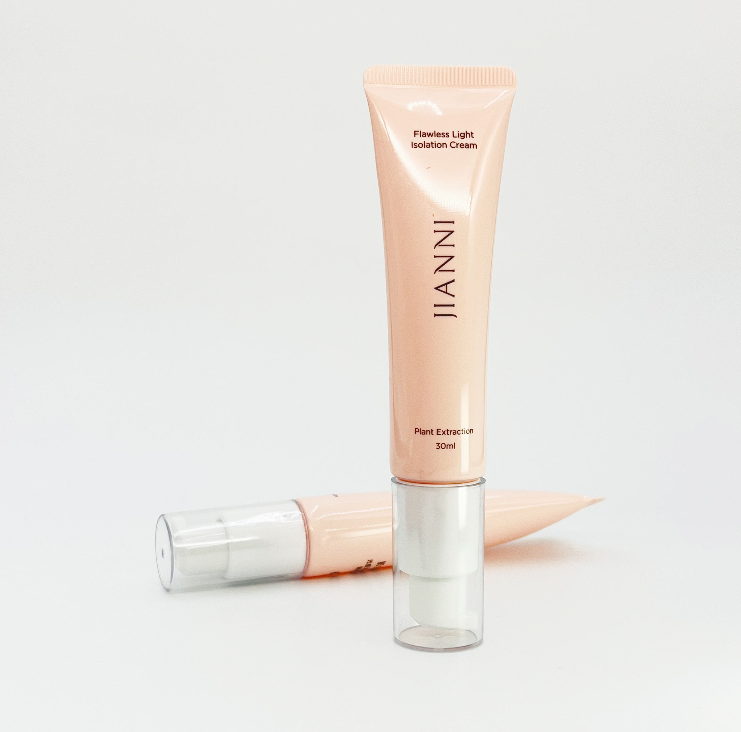 Embalaje de bomba sin aire vacío personalizado, tubo para apretar cosmético facial, base BB CC, crema líquida y protector solar, tubo de aceite esencial