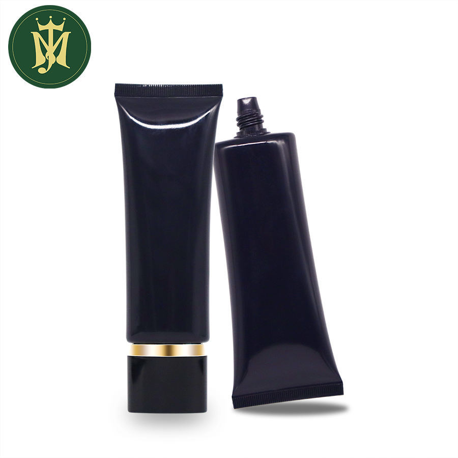Tubos de plástico ovalados personalizados, 30ML a 120ML, embalaje de manguera cosmética, crema de aislamiento, protector solar, limpiador Facial, extrusión de crema de manos
