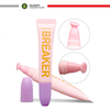 Lápiz labial vacío, contenedor de tubo de bálsamo labial, tubo de maquillaje cosmético de plástico, embalaje de forma redonda, tubo de plástico de 10ml, 20ml y 30ml personalizado