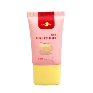 Logotipo personalizado Mini Squeeze Cosmetic Tubo de plástico vacío 30 ml de capacidad Cuidado de la piel facial Crema para base de manos Crema solar