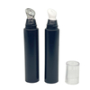 Tubo de plástico personalizado de fábrica de 15 ml para envases cosméticos de rímel con aplicador de aleación de zinc y tubo de crema para ojos de masaje de cerámica