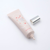 OEM15ML BB Foundation crema líquida punta para boquilla larga tapa de tornillo PE tubo cosmético embalaje protector solar crema para ojos con tubo exprimidor