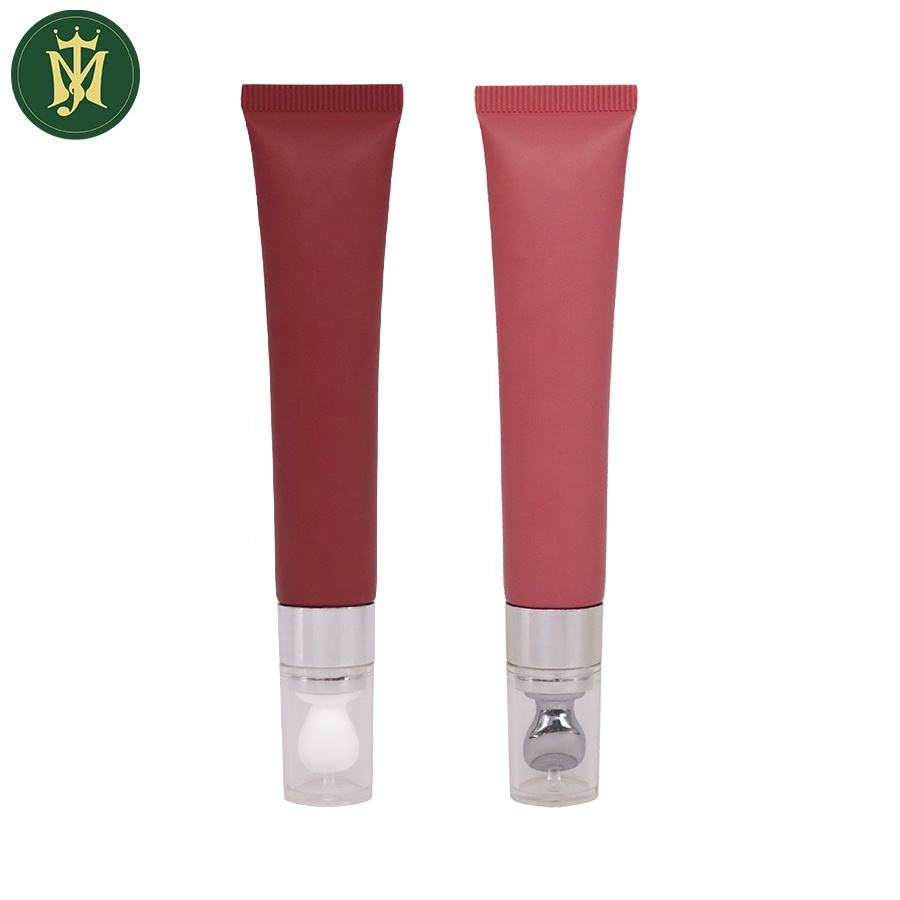 Tubo de crema para ojos suave Cometic, personalizado, 10ml, 15ml, 20ml, cabezal de cerámica y aleación de Zinc, envases de manguera, tubos de plástico para uso cosmético
